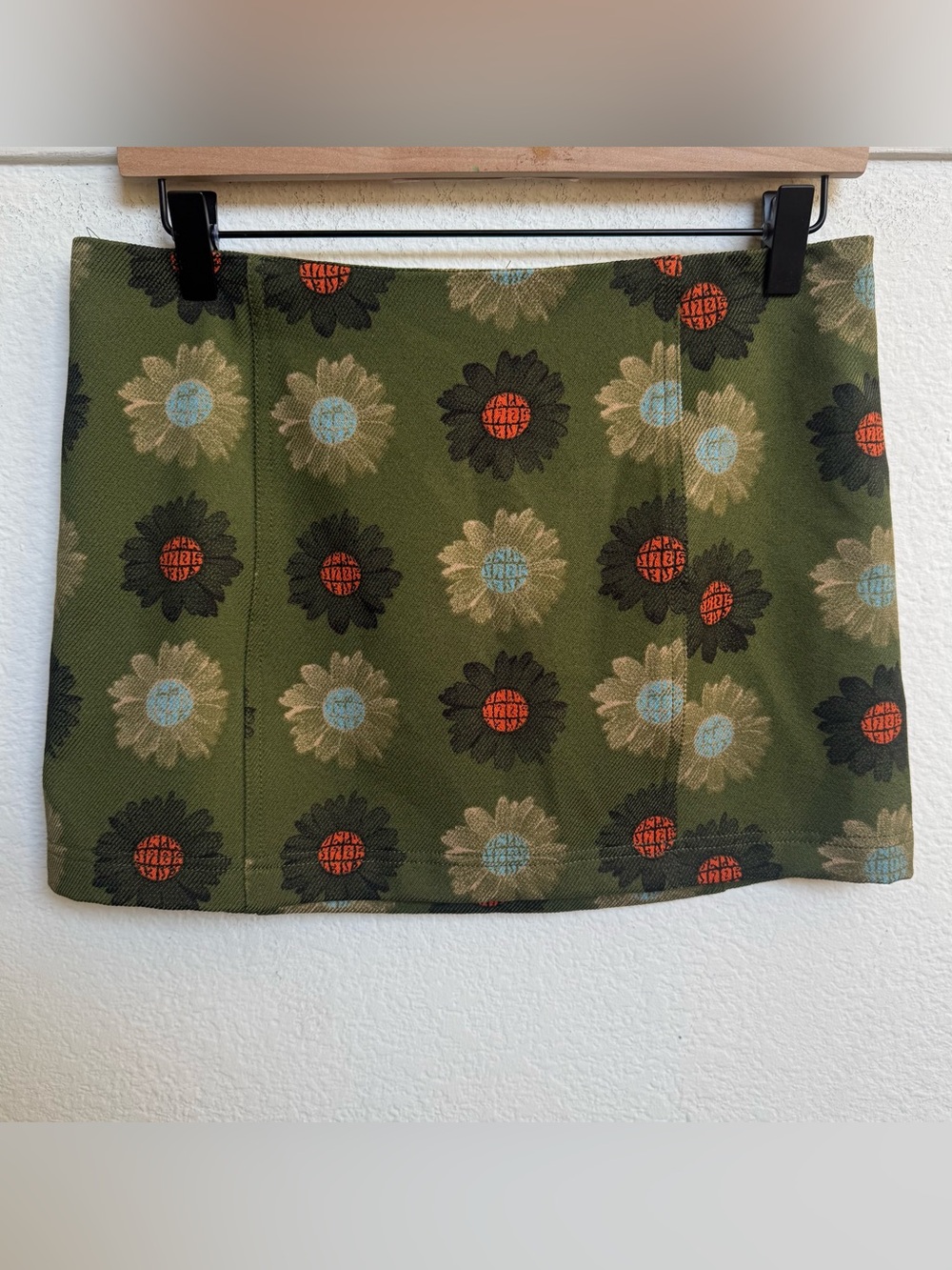 Urban Outfitters Floral Free Your Mind Mini Skirt Size M